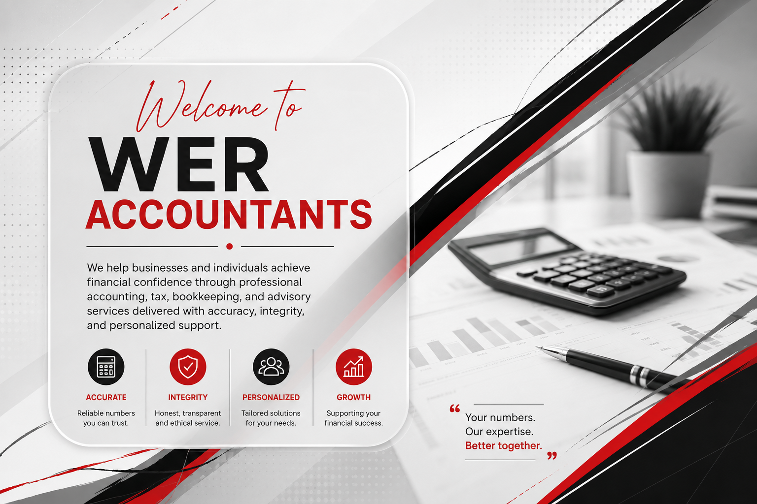 WER Accountants financial services